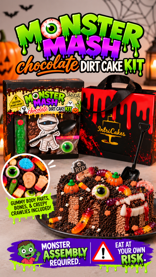 🧟 MONSTER MASH DIRT KIT | CHOCOLATE DIRT CAKE GIFT SET 👻